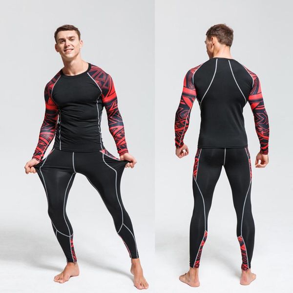 men's vests training kit suit rashgard quick sportswear clothing compression male thermal underwear fitness sports mma drying leggings, Black;white
men's vests training kit suit rashgard quick sportswear clothing compression male thermal underwear fitness sports mma drying leggings, Black;white
