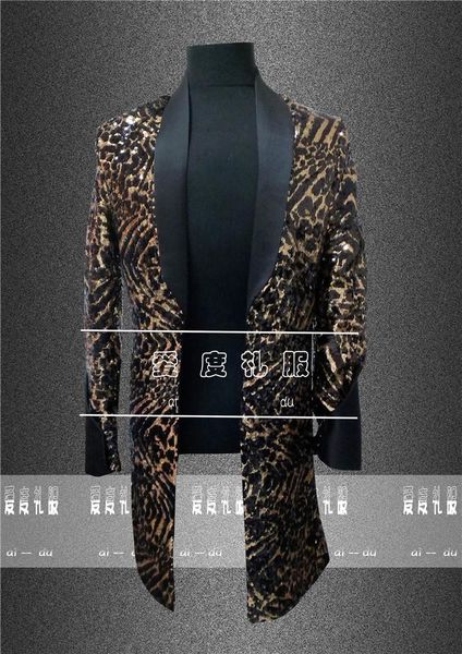 men's suits & blazers s-5xl 2021 men fashion slim dj performed leopard print paillette long design suit plus size singer costumes cloth, White;black
men's suits & blazers s-5xl 2021 men fashion slim dj performed leopard print paillette long design suit plus size singer costumes cloth, White;black