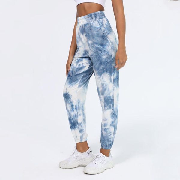 sports fitness jogger trousers women elastic high waist sweatpants tie-dyed loose running yoga pants with pocket, Black;blue
sports fitness jogger trousers women elastic high waist sweatpants tie-dyed loose running yoga pants with pocket, Black;blue