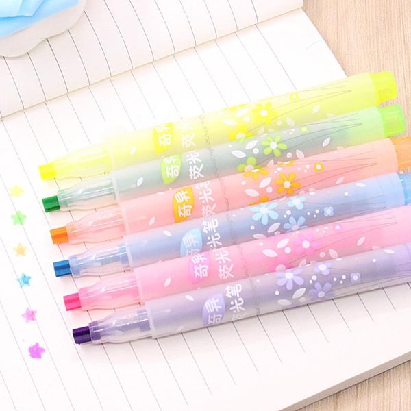 highlighters 2pcs diy cute stars children painting highlighter color artist cartoon mark set school drawing marker pen stationery, Black;red
highlighters 2pcs diy cute stars children painting highlighter color artist cartoon mark set school drawing marker pen stationery, Black;red