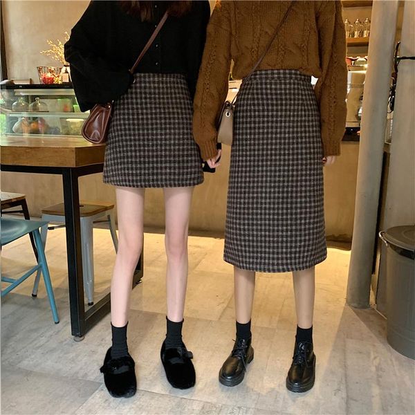 skirts autumn/winter 2021 a word skirt restoring ancient ways the grid long show thin package hip of tall waist, Black
skirts autumn/winter 2021 a word skirt restoring ancient ways the grid long show thin package hip of tall waist, Black
