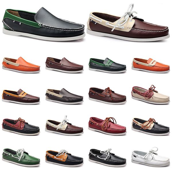 111 womens sneakers sailing shoe mens casual leather shoes black white red green orange brown outdoor trainers size 38-45
111 womens sneakers sailing shoe mens casual leather shoes black white red green orange brown outdoor trainers size 38-45