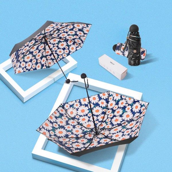 umbrellas pastoral style mini umbrella black coating five folding flower pattern sunny and rainy women anti-uv parasol sunshade
umbrellas pastoral style mini umbrella black coating five folding flower pattern sunny and rainy women anti-uv parasol sunshade