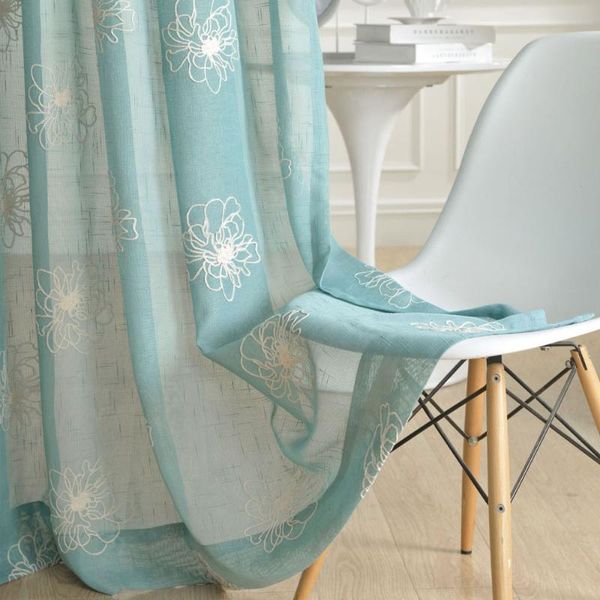curtain & drapes blue linen sheer curtains for living room bedroom embroidered tulle fabric voile kitchen panels home decor
curtain & drapes blue linen sheer curtains for living room bedroom embroidered tulle fabric voile kitchen panels home decor