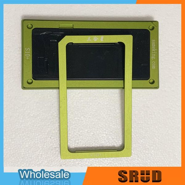 cell phone repairing tools alignment mold for galaxy s10 plus curved outer glass lcd laminate plastic mould with mat repairs
cell phone repairing tools alignment mold for galaxy s10 plus curved outer glass lcd laminate plastic mould with mat repairs