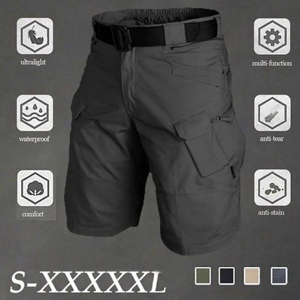 men's shorts big size 5xl classic tactical men outdoor waterproof military camouflage multi-pocket mens cargo, White;black
men's shorts big size 5xl classic tactical men outdoor waterproof military camouflage multi-pocket mens cargo, White;black