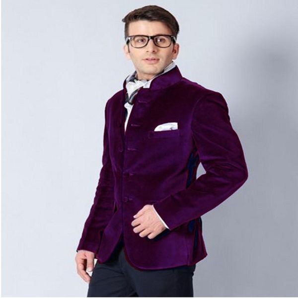 men's suits & blazers 2021 fashion purple velvet groom tuxedo men slim fit suit set prom wedding formal jacket 2 piece(jacket+pants), White;black
men's suits & blazers 2021 fashion purple velvet groom tuxedo men slim fit suit set prom wedding formal jacket 2 piece(jacket+pants), White;black