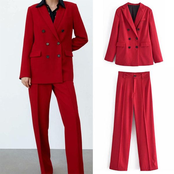 women's two piece pants 2021 women sets trousers suit v-neck blazers high waist fashion 2 ladies long sleeve and casual, White
women's two piece pants 2021 women sets trousers suit v-neck blazers high waist fashion 2 ladies long sleeve and casual, White