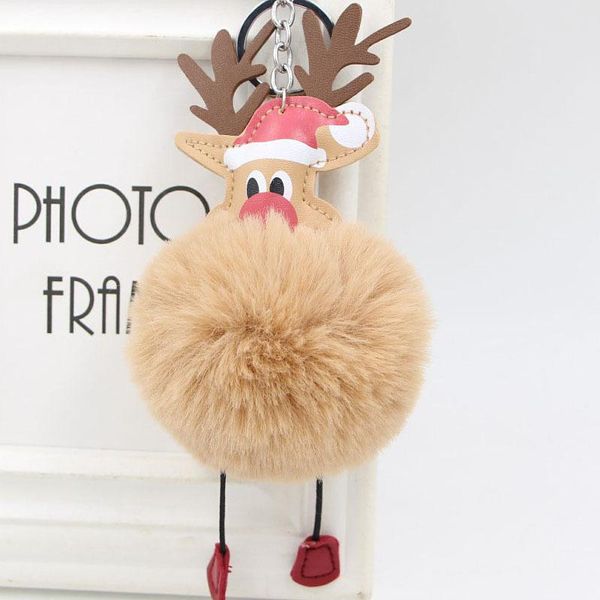 keychains cute christmas elk fur ball keychain creative santa claus plush bag pendant reindeer car keyring ornaments gift accessories, Silver
keychains cute christmas elk fur ball keychain creative santa claus plush bag pendant reindeer car keyring ornaments gift accessories, Silver