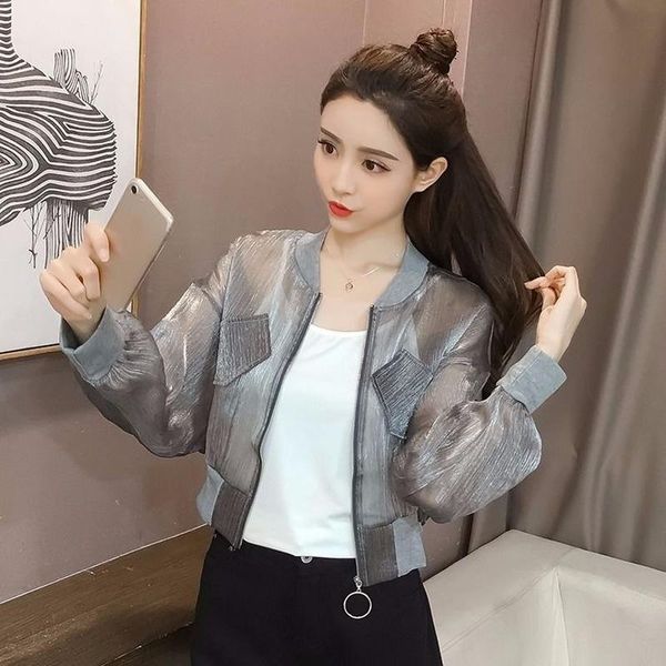 women's jackets sun protection clothing women korean short summer thin anti-ultraviolet outerwear fashion sunscreen baseball jacket x25, Black;brown
women's jackets sun protection clothing women korean short summer thin anti-ultraviolet outerwear fashion sunscreen baseball jacket x25, Black;brown