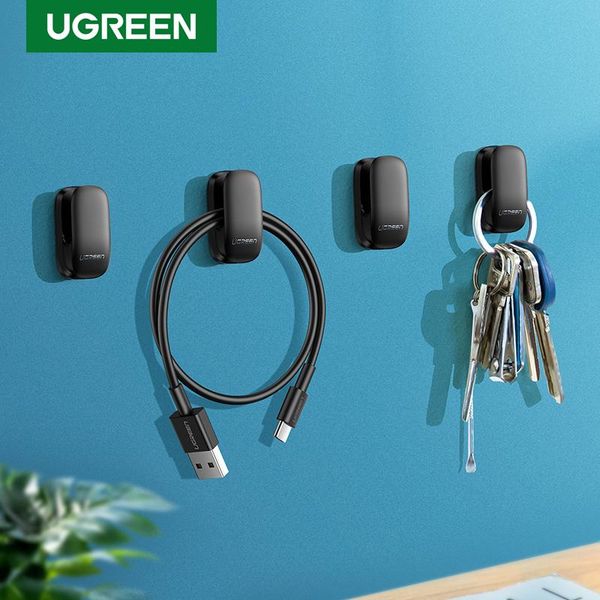 ugreen organizer hooks hangers 4pcs fastener clip for car home office key bag headphone usb charger cable management hook holder cell phone
ugreen organizer hooks hangers 4pcs fastener clip for car home office key bag headphone usb charger cable management hook holder cell phone