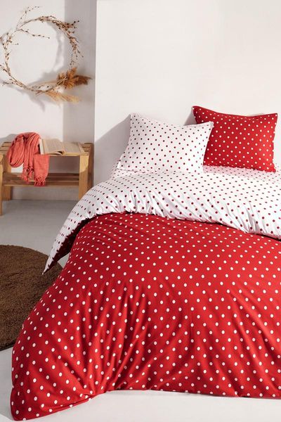 bedding sets dots red 100% cotton ranforce double sided duvet cover set 200x220 ctntdo20
bedding sets dots red 100% cotton ranforce double sided duvet cover set 200x220 ctntdo20