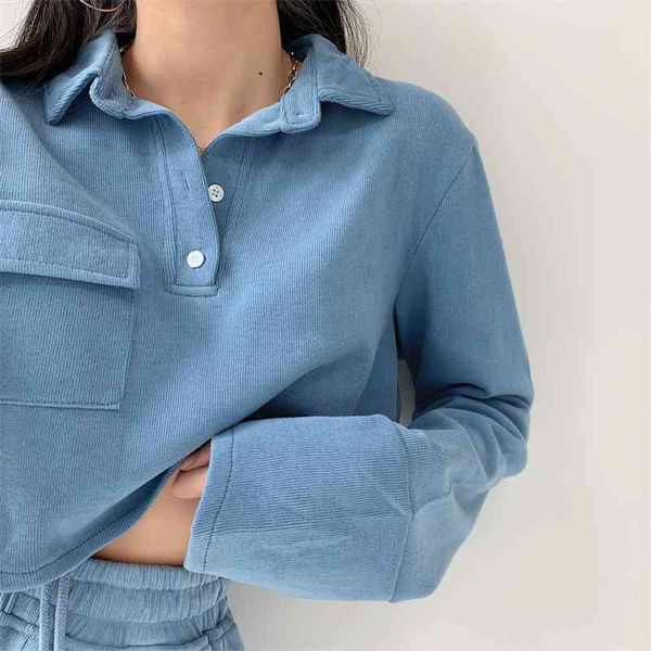 college style short open navel sweater women's pullover polo shirt cool simple long sleeve winter, Black
college style short open navel sweater women's pullover polo shirt cool simple long sleeve winter, Black