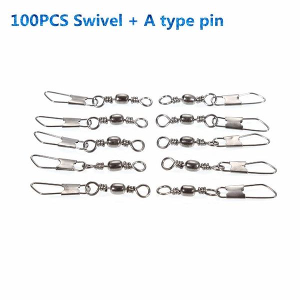 fishing hooks 100pcs brass barrel swivel solid rings pin line connector with interlock snap tackle
fishing hooks 100pcs brass barrel swivel solid rings pin line connector with interlock snap tackle