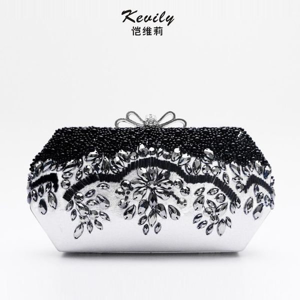 kaiweili bow pearl glass diamond evening bag handmade beaded embroidered temperament party dress handbag bags
kaiweili bow pearl glass diamond evening bag handmade beaded embroidered temperament party dress handbag bags