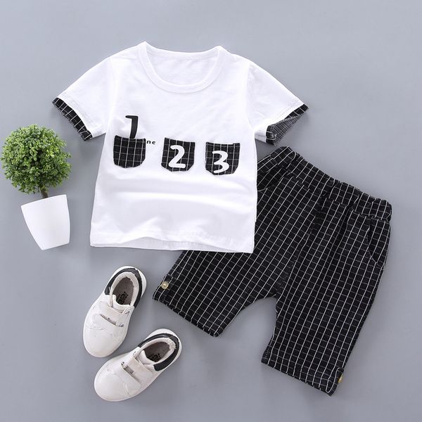 summer kids set boys letters printed casual short-sleeved suit t-shirt + pants 2 pieces boys clothes, White
summer kids set boys letters printed casual short-sleeved suit t-shirt + pants 2 pieces boys clothes, White