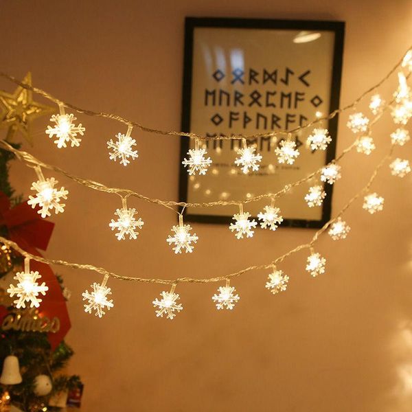 strings christmas tree decoration 6m 40led snowflake string lights fairy garland year room decor wedding party supplies
strings christmas tree decoration 6m 40led snowflake string lights fairy garland year room decor wedding party supplies