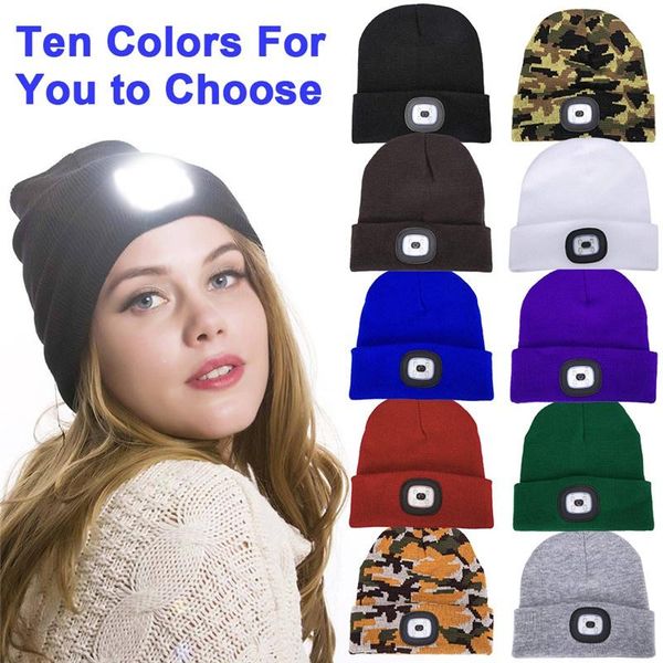 lighted beanie cap hip hop men women knit hat hunting camping running christmas gifts for and mask cycling caps & masks, Black
lighted beanie cap hip hop men women knit hat hunting camping running christmas gifts for and mask cycling caps & masks, Black