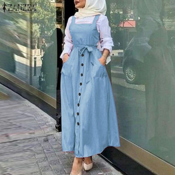 casual dresses women overalls dress zanzea summer sleeveless solid sundress bohemian size zipper vestidos robe femme muslim kaftan, Black;gray
casual dresses women overalls dress zanzea summer sleeveless solid sundress bohemian size zipper vestidos robe femme muslim kaftan, Black;gray