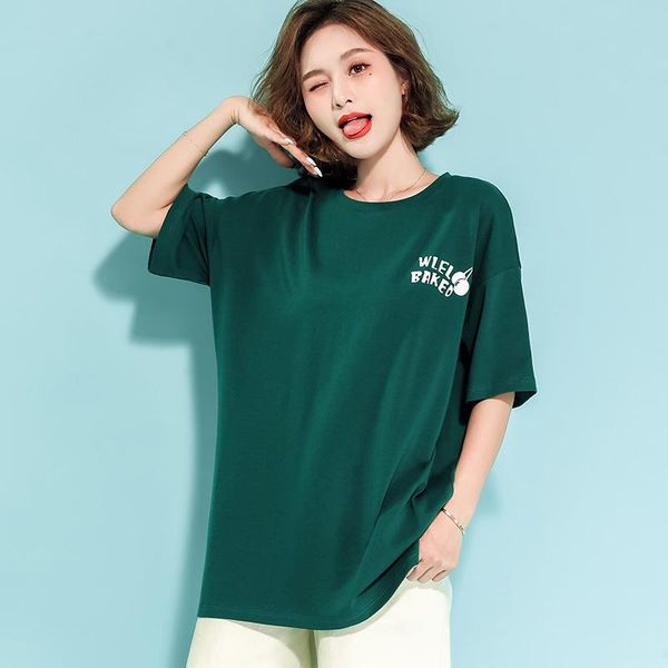 women's t-shirt oversized t shirt women 2021 korean fashion green color female loose cotton o neck t-shirts summer clothes for, White
women's t-shirt oversized t shirt women 2021 korean fashion green color female loose cotton o neck t-shirts summer clothes for, White