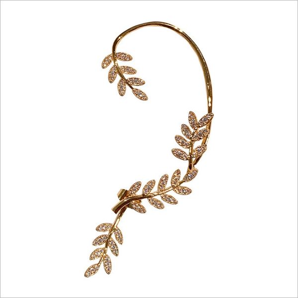 tree leaf earrings shining crystal diamond ear clip new fashion korean style luxury design girls gift, Silver
tree leaf earrings shining crystal diamond ear clip new fashion korean style luxury design girls gift, Silver