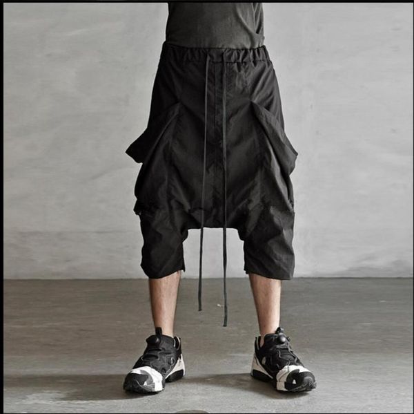 men's pants 29-44 summer clothing fashion casual low loose pant nightclub calf length singer costumes, Black
men's pants 29-44 summer clothing fashion casual low loose pant nightclub calf length singer costumes, Black
