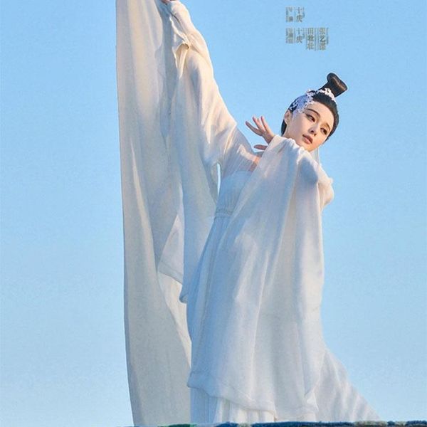 white chiffon tang princess classical dance costume actress yang yuhuan for lady of the dynasty cosplay hanfu stage wear, Black;red
white chiffon tang princess classical dance costume actress yang yuhuan for lady of the dynasty cosplay hanfu stage wear, Black;red