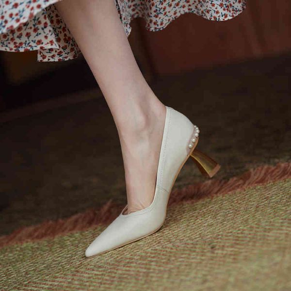 sandals female pumps genuine leather shoes plus size 22-26.5cm full metal heel pearl high heels office for marriage hm0x, Black
sandals female pumps genuine leather shoes plus size 22-26.5cm full metal heel pearl high heels office for marriage hm0x, Black