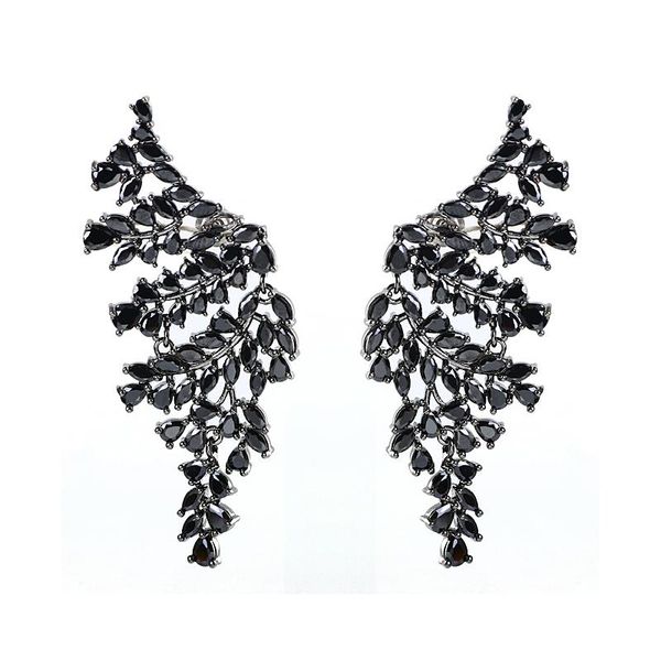 dangle & chandelier luxury dark angel wing zircon earrings handmade brass jewelry women fashion wedding party accessories, Silver
dangle & chandelier luxury dark angel wing zircon earrings handmade brass jewelry women fashion wedding party accessories, Silver