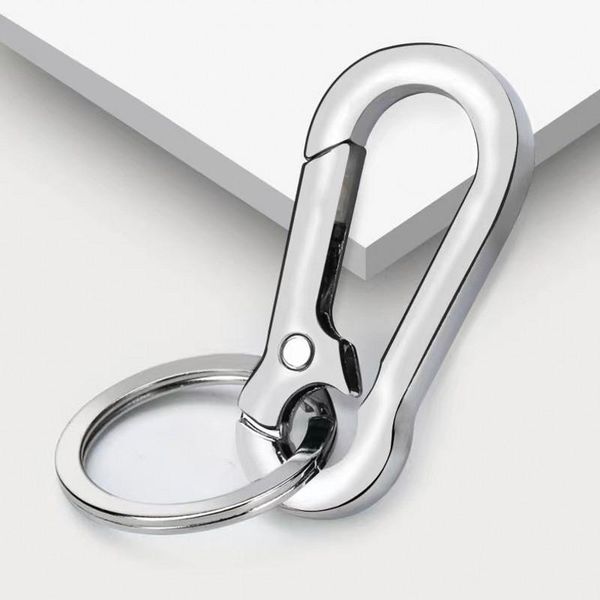 keychains men stainless steel gourd buckle keychain waist belt clip anti-lost hanging classic fashion key ring car decoration gift, Silver
keychains men stainless steel gourd buckle keychain waist belt clip anti-lost hanging classic fashion key ring car decoration gift, Silver