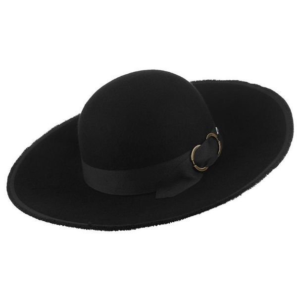 stingy brim hats european american women's wool fedoras hat female wide eave dome fashion cap lady party banquet elegant retro caps h, Blue;gray
stingy brim hats european american women's wool fedoras hat female wide eave dome fashion cap lady party banquet elegant retro caps h, Blue;gray