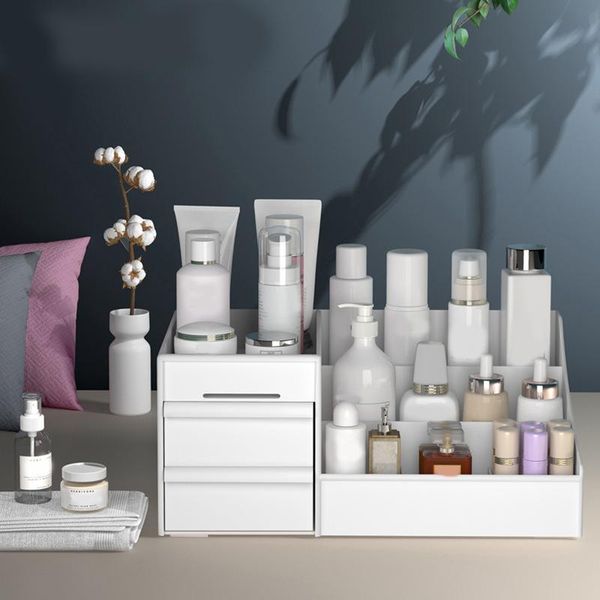 storage boxes & bins cosmetic box drawer type multi-purpose large capacity makeup container for bedroom bathroom
storage boxes & bins cosmetic box drawer type multi-purpose large capacity makeup container for bedroom bathroom