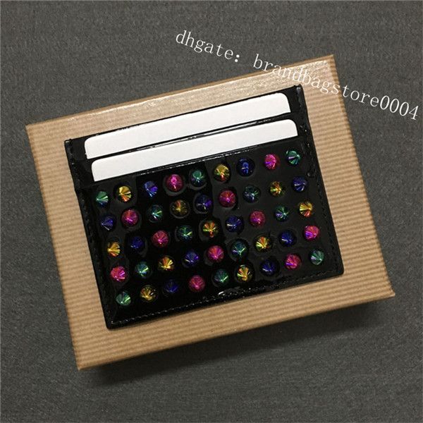 2021 england style small package rivet tide fashion card holders casual business cardholder the same paragraph cowhide leather wallet holde, Brown;gray
2021 england style small package rivet tide fashion card holders casual business cardholder the same paragraph cowhide leather wallet holde, Brown;gray