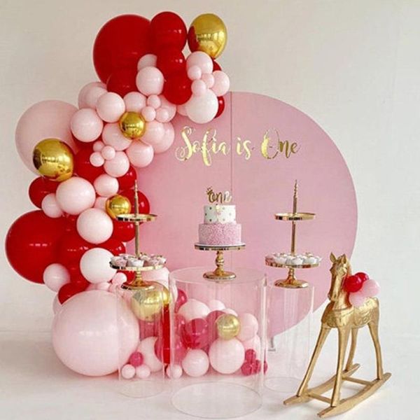 party decoration 116 pcs macaron pink balloon garland arch kit red for wedding birthday home
party decoration 116 pcs macaron pink balloon garland arch kit red for wedding birthday home