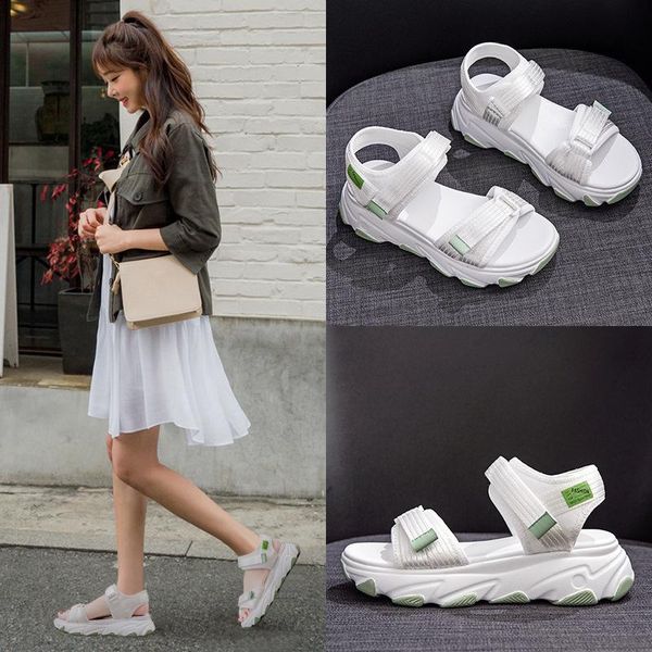 dress shoes womens hook & loop casual mixed colors fashion med (3cm-5cm) platform sandals white flat heels, Black
dress shoes womens hook & loop casual mixed colors fashion med (3cm-5cm) platform sandals white flat heels, Black