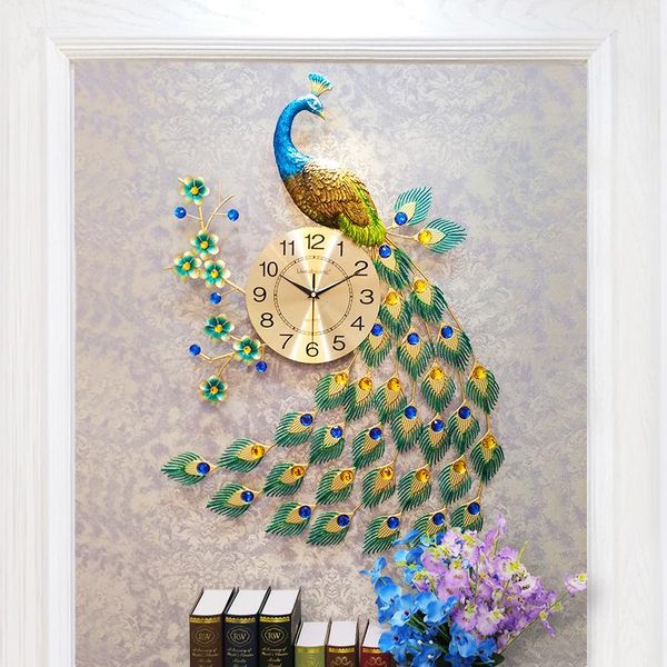 wall clocks peacock luxury clock large art metal mute quartz creative living room reloj decorativo home decoration ab50wc
wall clocks peacock luxury clock large art metal mute quartz creative living room reloj decorativo home decoration ab50wc