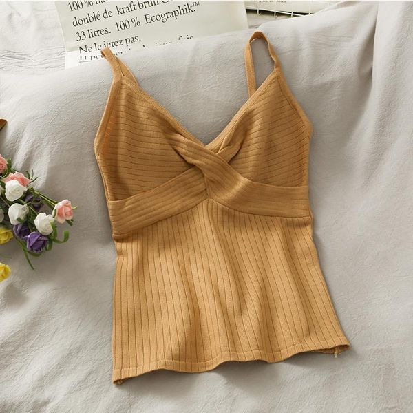 women knitting camisoles female solid camis street camisole ladies spaghetti crop woman women's tanks &, White
women knitting camisoles female solid camis street camisole ladies spaghetti crop woman women's tanks &, White
