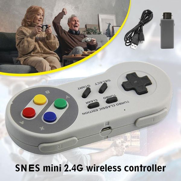 game controllers & joysticks 2.4ghz wireless gamepad remote controller turbo attachment joystick for snes mini classic edition console acces
game controllers & joysticks 2.4ghz wireless gamepad remote controller turbo attachment joystick for snes mini classic edition console acces