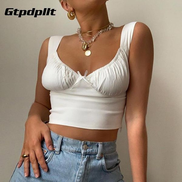 women's tanks & camis gtpdpllt tank women 2021 summer cute white pleated bow tied streetwear off shoulder backless crop female
women's tanks & camis gtpdpllt tank women 2021 summer cute white pleated bow tied streetwear off shoulder backless crop female