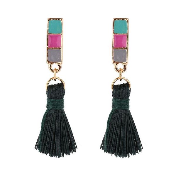 handmade colorful enamel square earrings women's tassel wedding party dangle drop metal accessory pendientes & chandelier, Silver
handmade colorful enamel square earrings women's tassel wedding party dangle drop metal accessory pendientes & chandelier, Silver