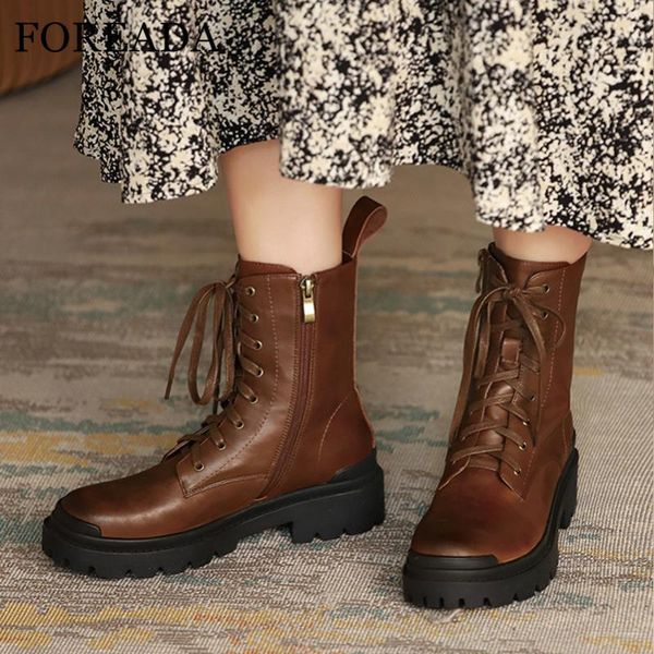 boots foreada med heel motorcycle woman real leather ankle zip block short lace up female shoes brown size 42, Black
boots foreada med heel motorcycle woman real leather ankle zip block short lace up female shoes brown size 42, Black