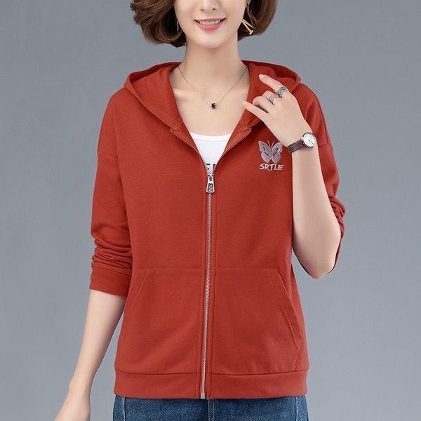 loose autumn winter women's jacke hooded long sleeve sweater casual coat sports butterfly female clothes ss3535 jackets, Black;brown
loose autumn winter women's jacke hooded long sleeve sweater casual coat sports butterfly female clothes ss3535 jackets, Black;brown