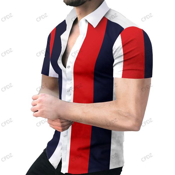 men shirts fashion hip hop graphic trendy lapel summer outdoor loose patchwork striped printed button down short sleeve beach party style ha, White;black
men shirts fashion hip hop graphic trendy lapel summer outdoor loose patchwork striped printed button down short sleeve beach party style ha, White;black