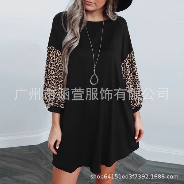 socks hosiery 2021 spring and summer women's short sleeve leopard pattern stitching long skirt drs, Black;white
socks hosiery 2021 spring and summer women's short sleeve leopard pattern stitching long skirt drs, Black;white