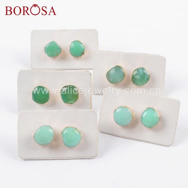 stud borosa 5pairs fashion gold color orm natural australia ja-de gems stone earrings jewelry for women girls g1653, Golden;silver
stud borosa 5pairs fashion gold color orm natural australia ja-de gems stone earrings jewelry for women girls g1653, Golden;silver