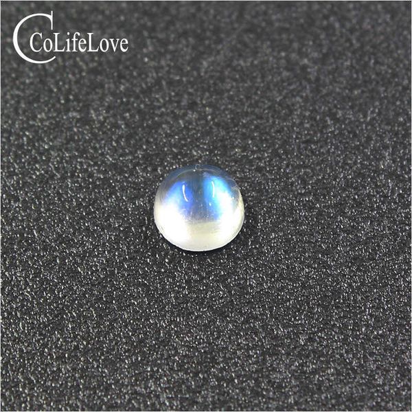 5mm natural vs grade moonstone loose gemstone for jewelry shop light blue brilliance moonstone loose gemstone h1015, Black