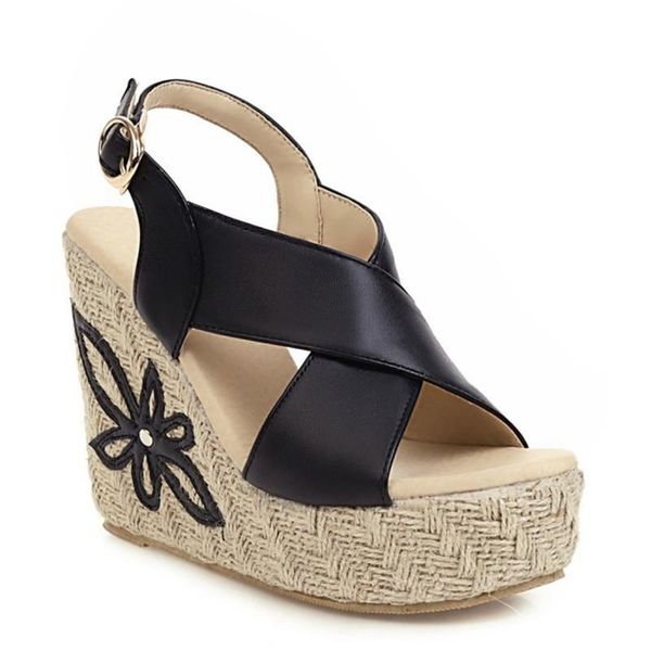 sandals large size 43 white wedge shoes women high heels fashion platform 0y00, Black
sandals large size 43 white wedge shoes women high heels fashion platform 0y00, Black