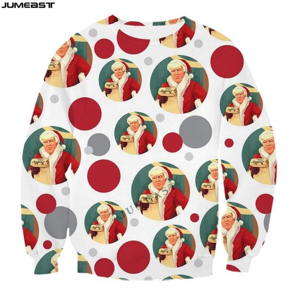 men's t-shirts jumeast brand men/women 3d printed sweatshirt merry christmas santa claus long sleeve fashion t shirt sport pullover te, White;black
men's t-shirts jumeast brand men/women 3d printed sweatshirt merry christmas santa claus long sleeve fashion t shirt sport pullover te, White;black