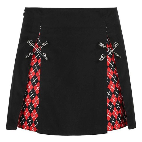 women gothic high waist split hem buckle black velvet a-line bodycon mini skirt skirts
women gothic high waist split hem buckle black velvet a-line bodycon mini skirt skirts