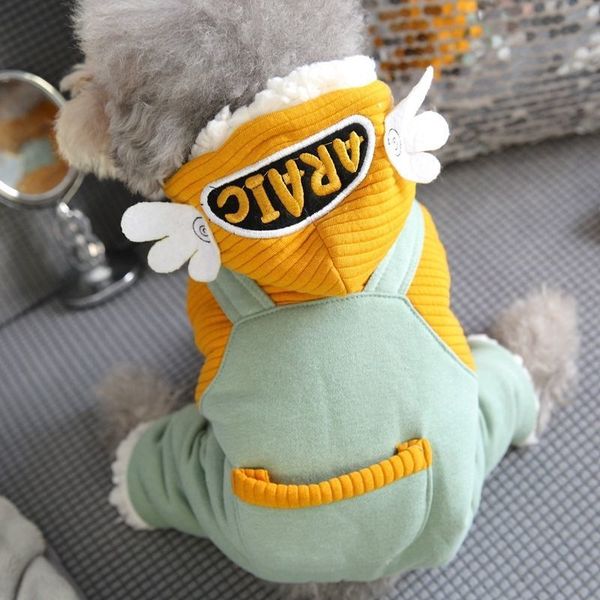 pet bear schnauzer small dog teddy cloth four legged cotton winter autumn and straps
pet bear schnauzer small dog teddy cloth four legged cotton winter autumn and straps